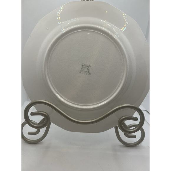 Antique Sterling China Courtship of Miles Standish Plate rare 1915 - Picture 6 of 7